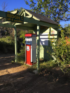 Espace pompe à essence